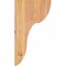 Ekena Millwork Carmel Smooth Corbel, Western Red Cedar, 5 1/2"W x 10"D x 18"H COR06X10X18CAR00SWR - alternate 4
